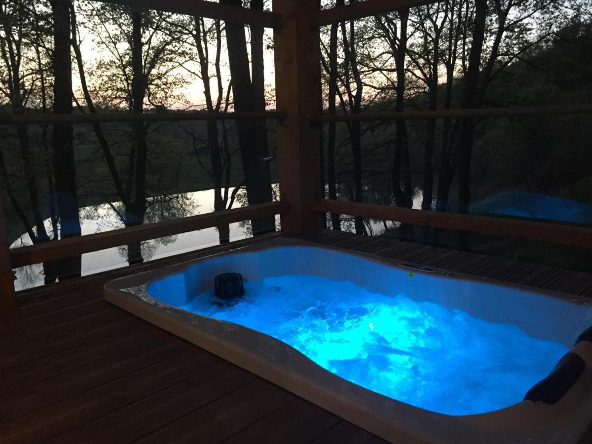 Les Cabanes Du Lac - Spa - Petit Dejeune - Cabane Du Frene & Cabane Du Chene Premium Sevignacq Eksteriør bilde