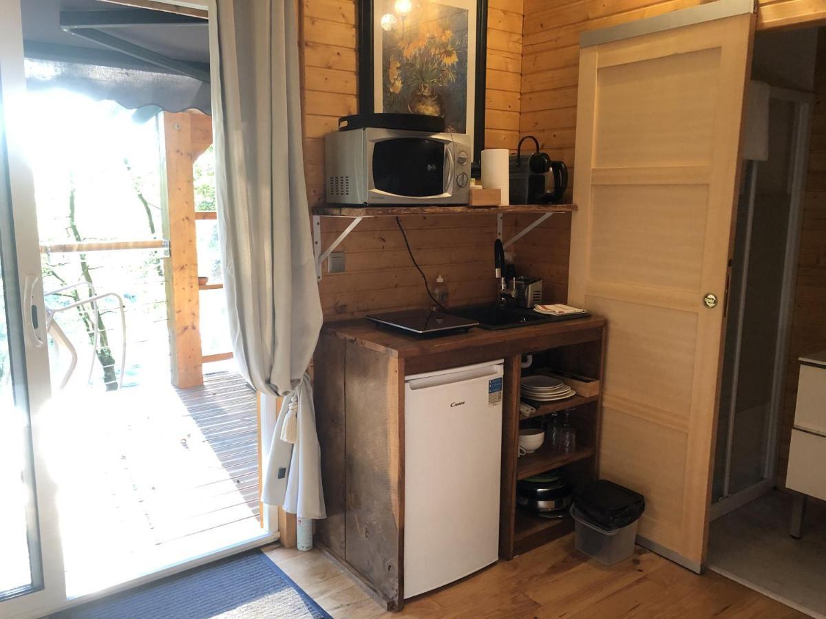 Les Cabanes Du Lac - Spa - Petit Dejeune - Cabane Du Frene & Cabane Du Chene Premium Sevignacq Eksteriør bilde