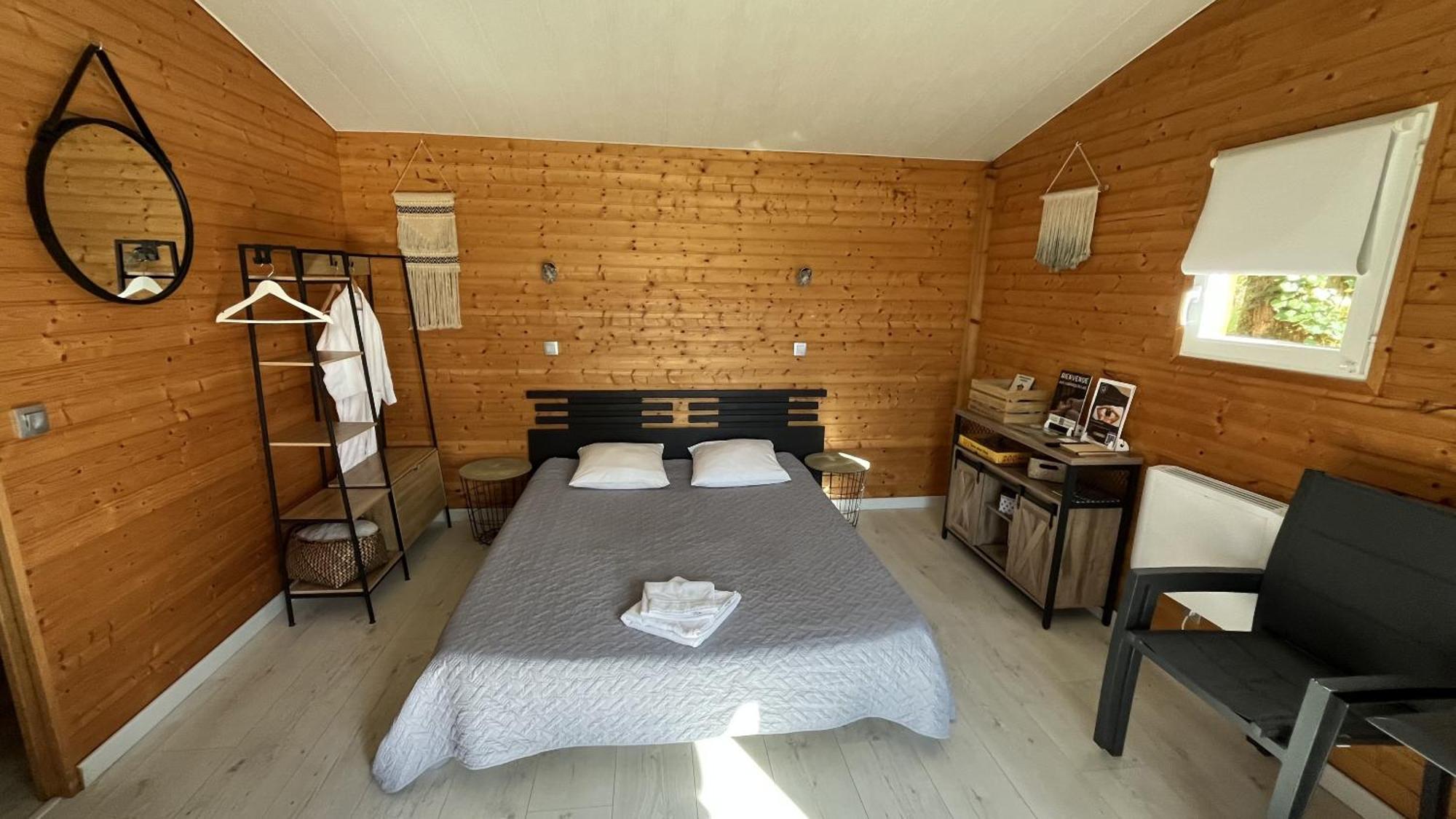 Les Cabanes Du Lac - Spa - Petit Dejeune - Cabane Du Frene & Cabane Du Chene Premium Sevignacq Eksteriør bilde